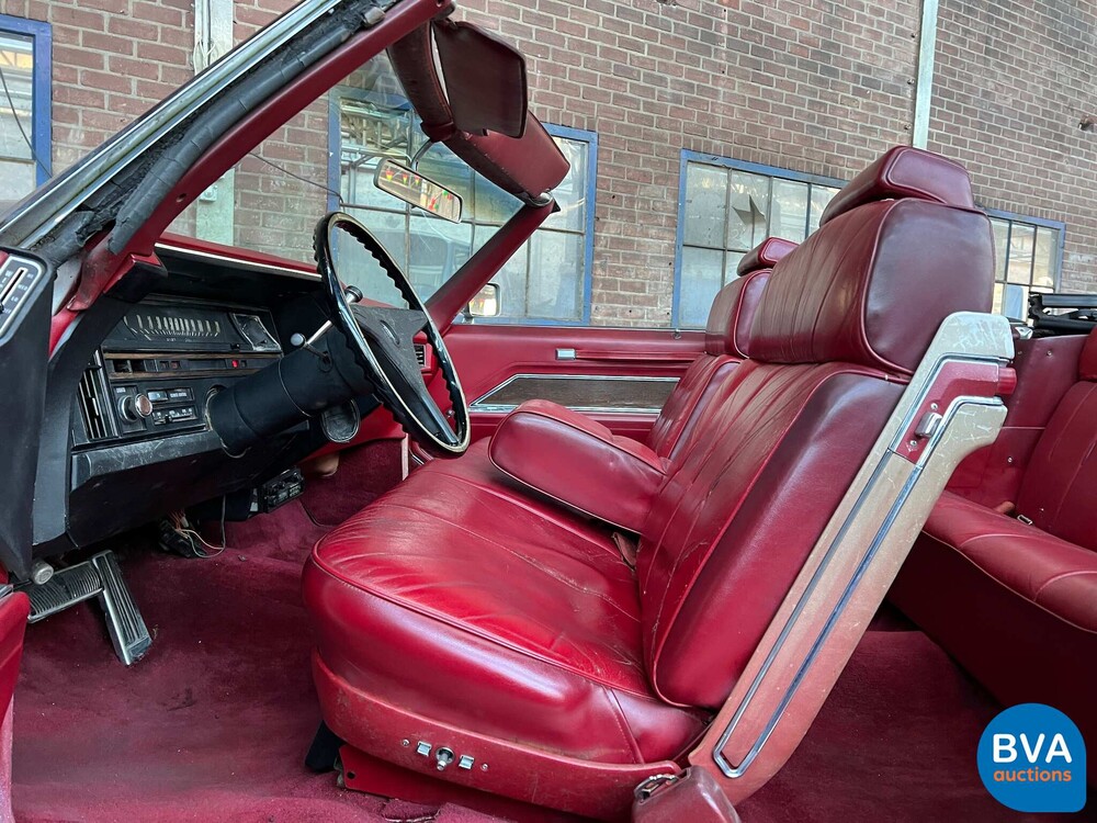 Cadillac DeVille 7.7 V8 Convertible 375hp 1969.