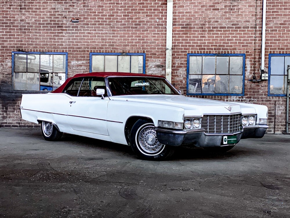 Cadillac DeVille 7.7 V8 Convertible 375hp 1969.