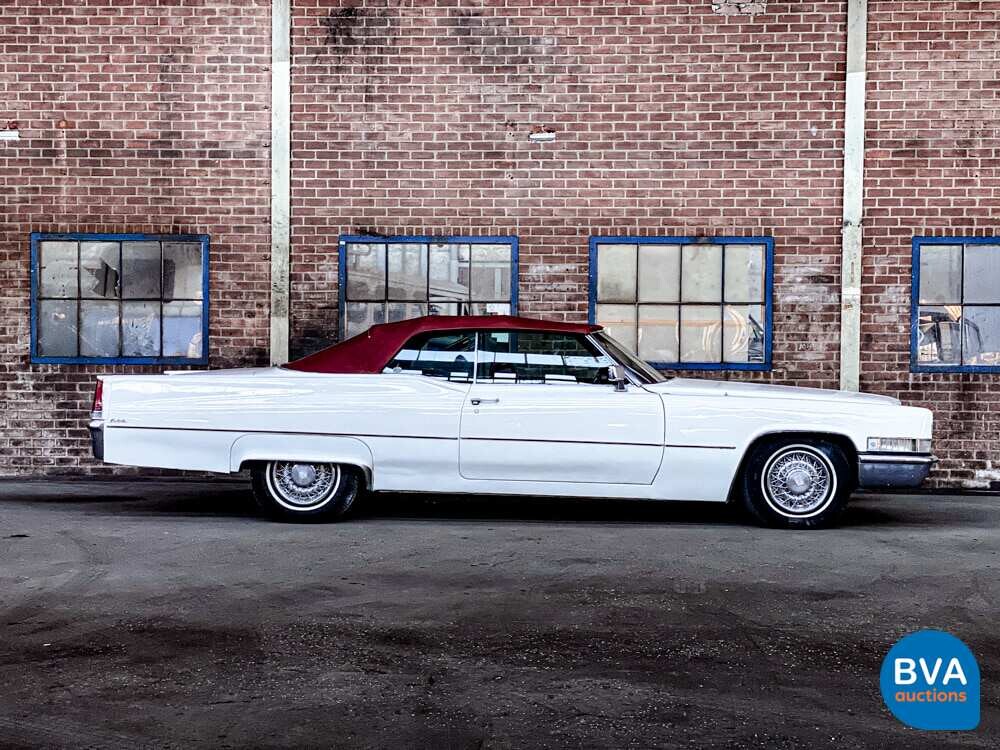 Cadillac DeVille 7.7 V8 Convertible 375hp 1969.