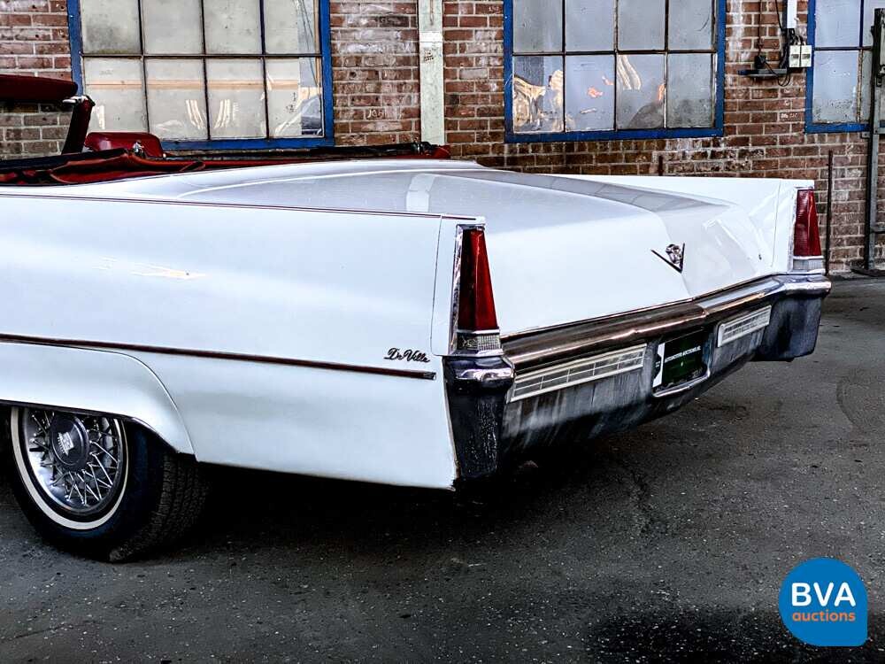Cadillac DeVille 7.7 V8 Convertible 375hp 1969.
