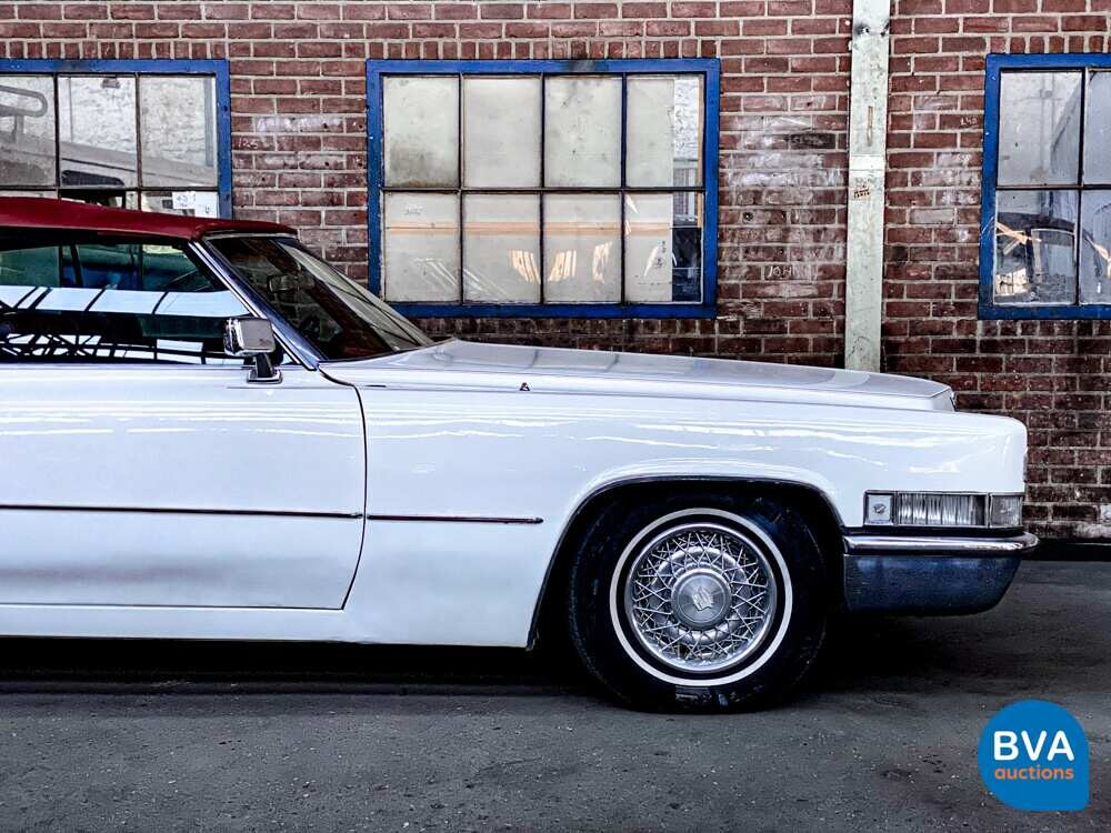 Cadillac DeVille 7.7 V8 Convertible 375hp 1969.