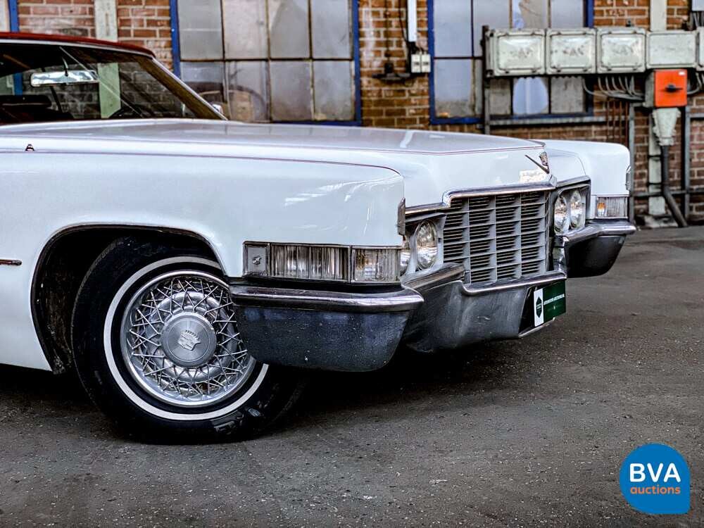 Cadillac DeVille 7.7 V8 Convertible 375hp 1969.