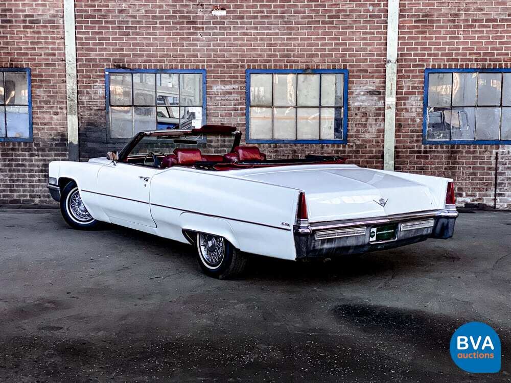 Cadillac DeVille 7.7 V8 Convertible 375hp 1969.