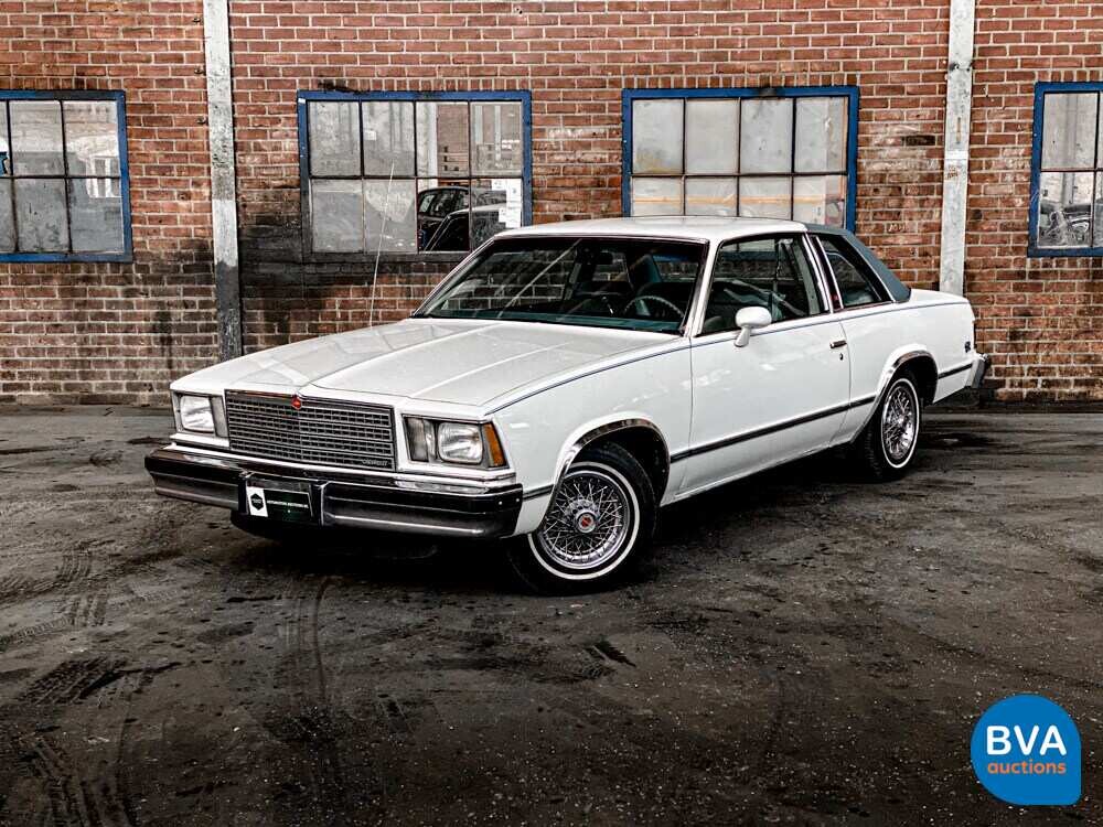 Chevrolet Malibu Classic 4.4 V8 Landeau Coupe 180hp 1980 -Org. NL-, GJ-03-YD.