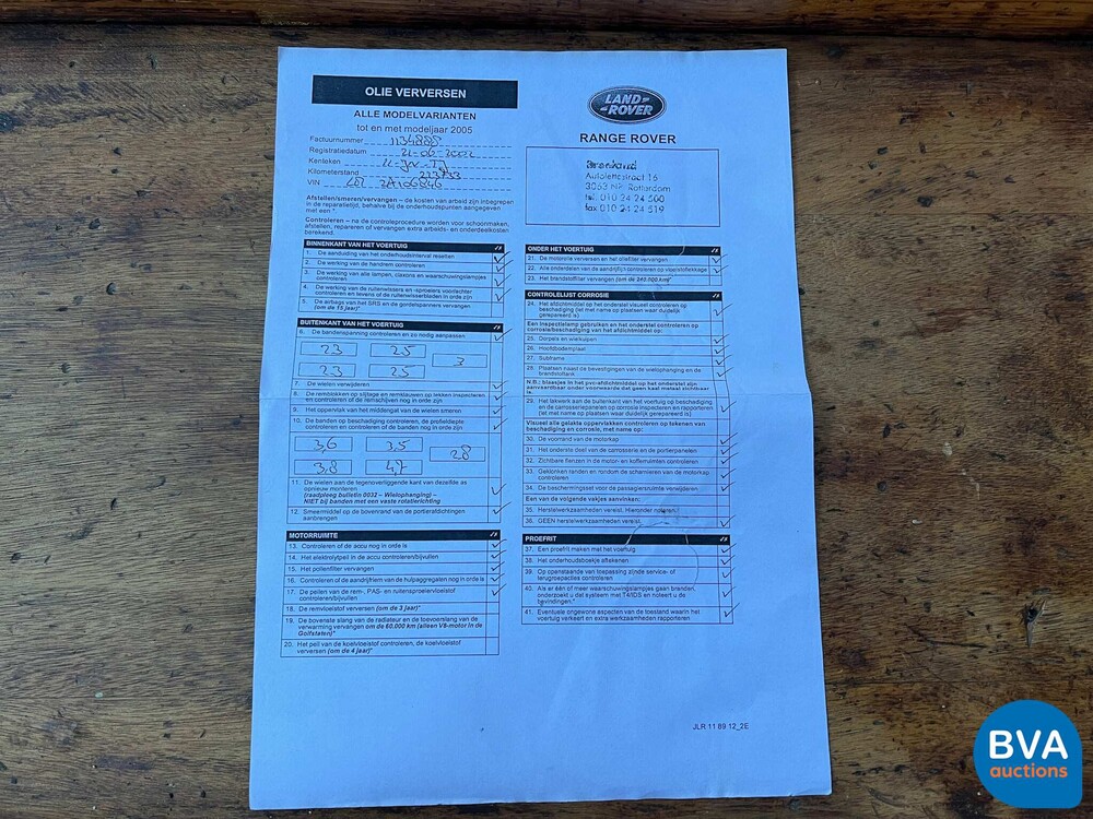 Land Rover Range Rover Vogue 4.4 V8 286hp 2002 -Org. NL-, 11-JN-TJ.