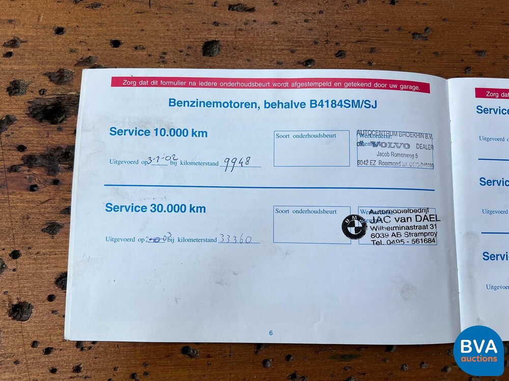 Volvo V70 2.4 Comfortline 7Personen 140PS 2001 -Org. NL-,10-HB-JN.