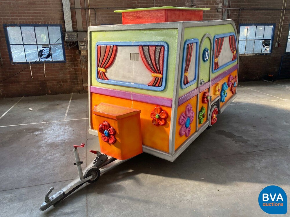 Caravan Carnival Car Trailer.