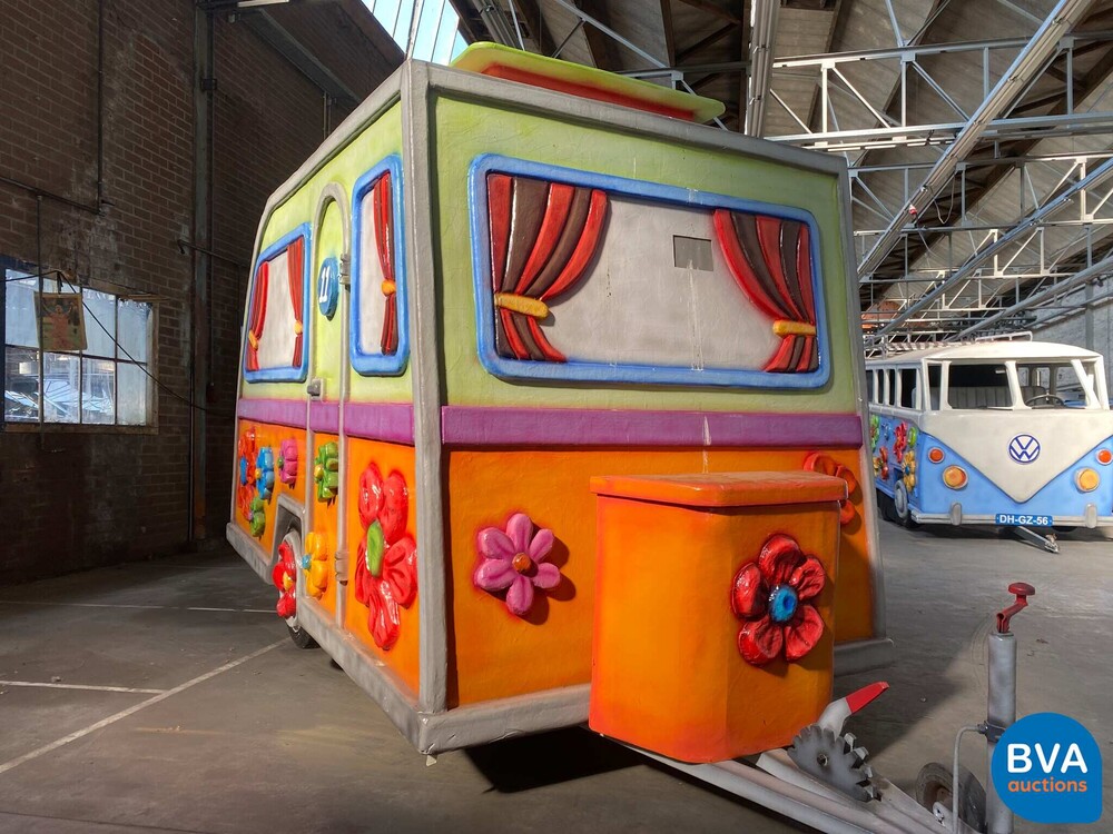 Caravan Carnival Car Trailer.