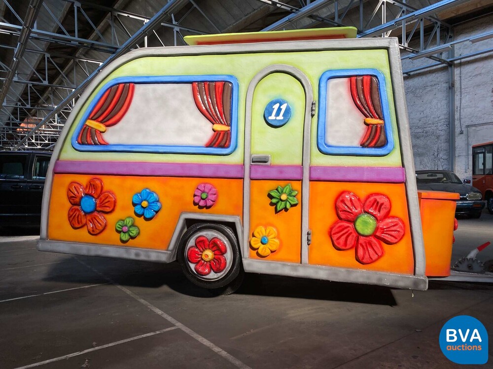 Caravan Carnival Car Trailer.