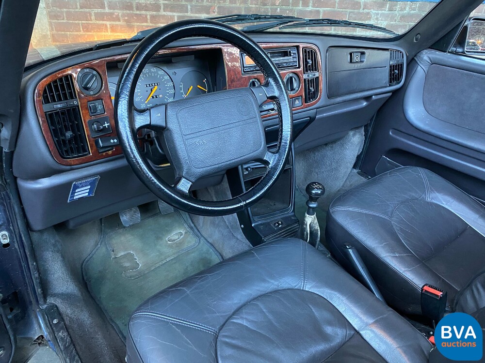 Saab 900 2.0 SE turbo 141hp Cabriolet 1994, HZ-SV-22.