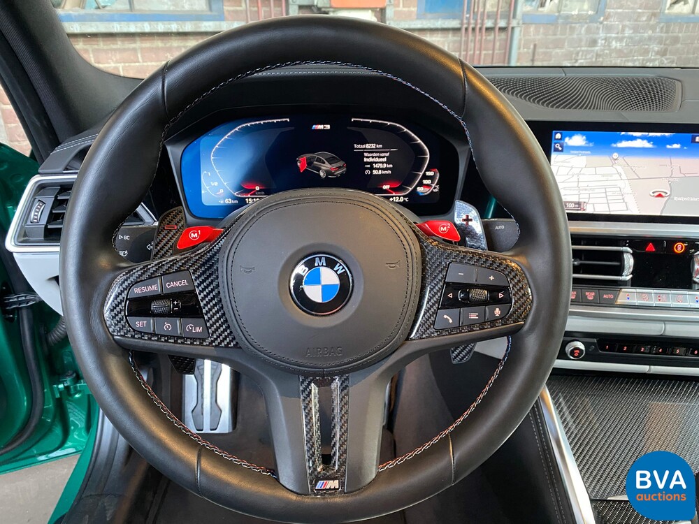 BMW M3 Competition 510PS CARBON/RACE/TRACK-PACK 2021 NW-MODELL -GARANTIE-, P-574-BX.