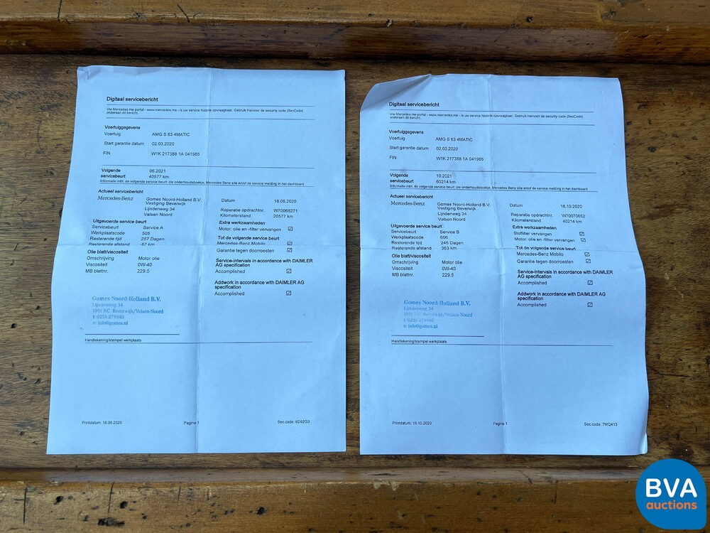 Mercedes-Benz S63 AMG Coupé 4Matic+ 612pk 2020 -Org.NL-FACELIFT, H-270-DR.