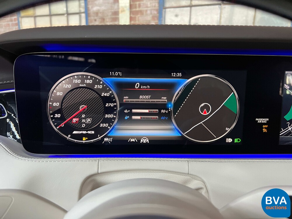 Mercedes-Benz S63 AMG Coupé 4Matic+ 612pk 2020 -Org.NL-FACELIFT, H-270-DR.