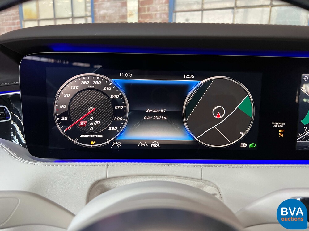 Mercedes-Benz S63 AMG Coupé 4Matic+ 612pk 2020 -Org.NL-FACELIFT, H-270-DR.