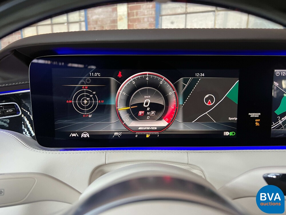 Mercedes-Benz S63 AMG Coupé 4Matic+ 612pk 2020 -Org.NL-FACELIFT, H-270-DR.