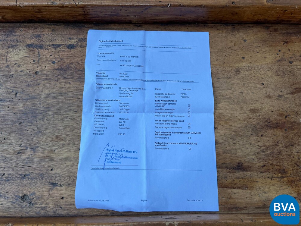Mercedes-Benz S63 AMG Coupé 4Matic+ 612pk 2020 -Org.NL-FACELIFT, H-270-DR.