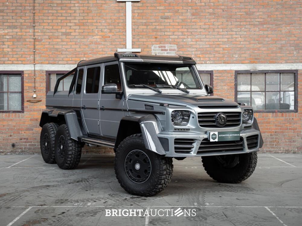 Mercedes-Benz G65 AMG 6.0 V12 6X6 Mansory Gronos 612hp, NL license plates