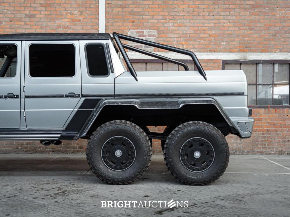 Mercedes-Benz G65 AMG 6.0 V12 6X6 Mansory Gronos 612hp, NL license plates