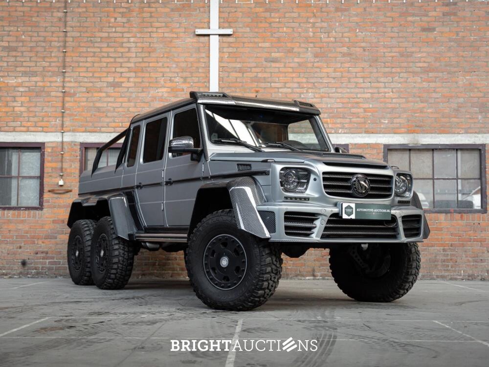 Mercedes-Benz G65 AMG 6.0 V12 6X6 Mansory Gronos 612hp, NL license plates