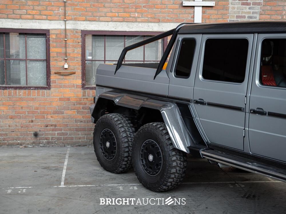 Mercedes-Benz G65 AMG 6.0 V12 6X6 Mansory Gronos 612hp, NL license plates