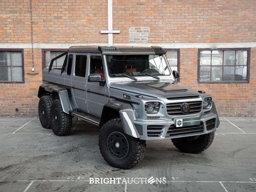 Mercedes-Benz G65 AMG 6.0 V12 6X6 Mansory Gronos 612hp, NL license plates