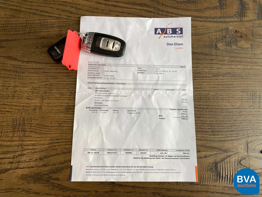 Audi A6 3.0 TFSI quattro Pro Line Plus 299pk 2012 -Org. NL-, 48-TGZ-5
