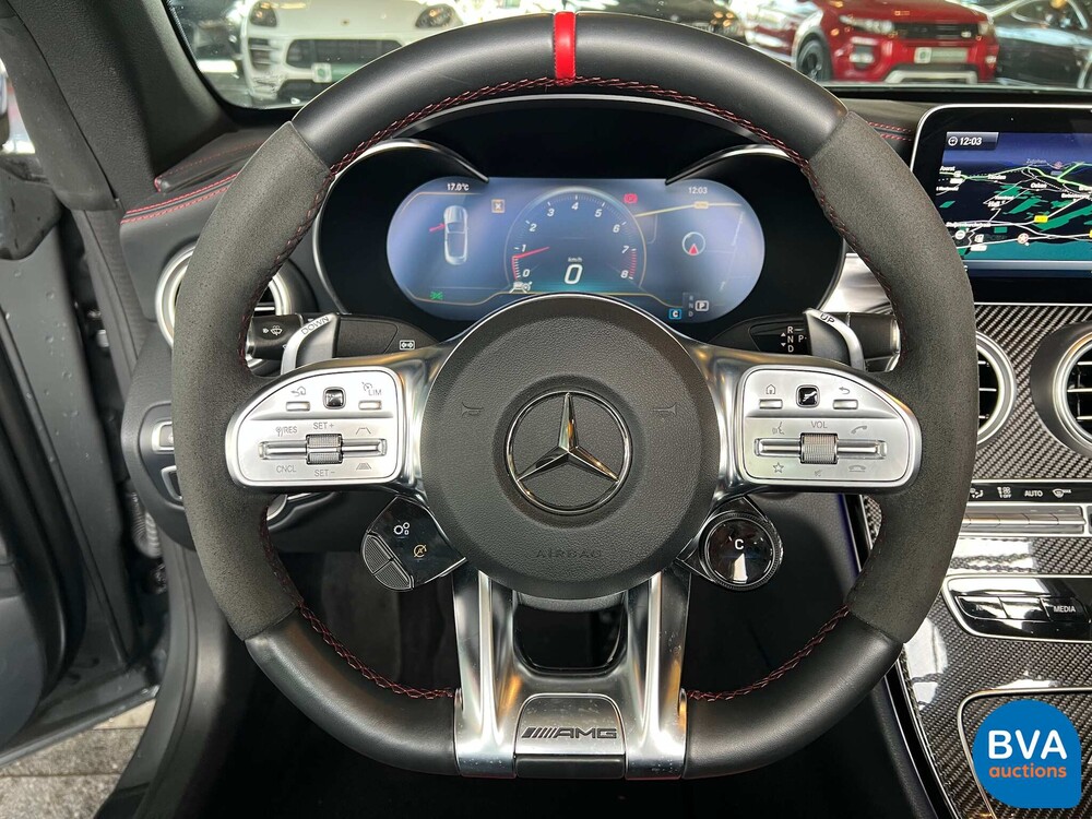 Mercedes-Benz C63s AMG 4.0 V8 Cabriolet C-klasse 510pk 2020 FACELIFT, K-129-DL