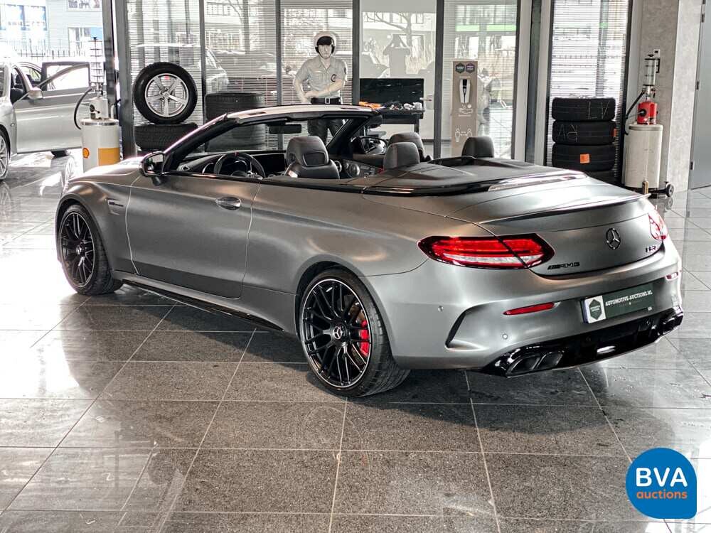 Mercedes-Benz C63s AMG 4.0 V8 Cabriolet C-klasse 510pk 2020 FACELIFT, K-129-DL