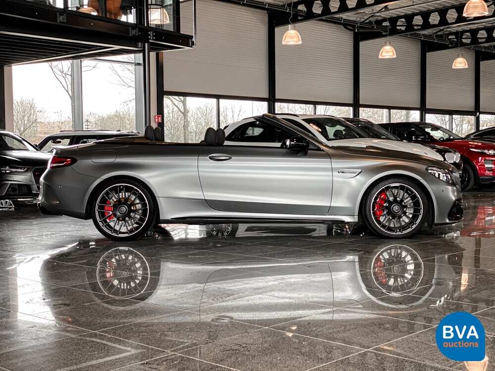 Mercedes-Benz C63s AMG 4.0 V8 Cabriolet C-klasse 510pk 2020 FACELIFT, K-129-DL