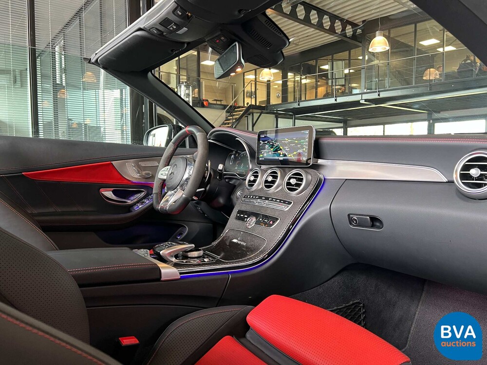 Mercedes-Benz C63s AMG 4.0 V8 Cabriolet C-klasse 510pk 2020 FACELIFT, K-129-DL