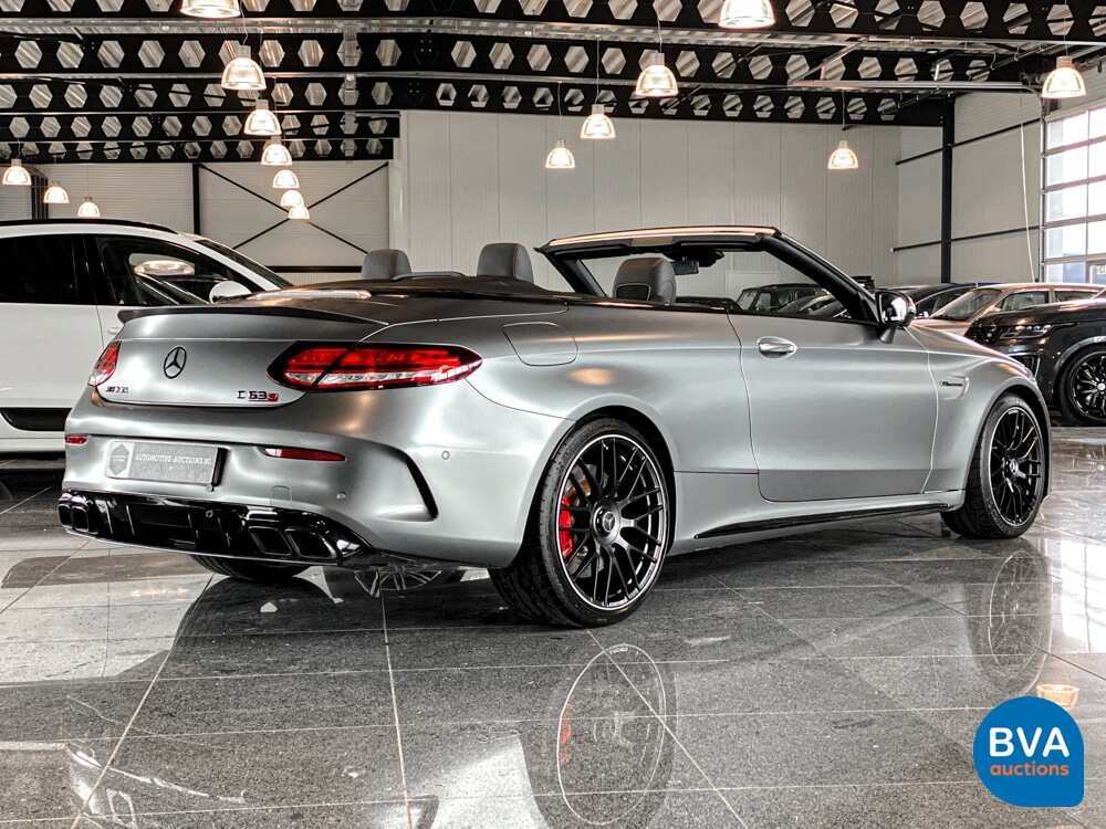 Mercedes-Benz C63s AMG 4.0 V8 Cabriolet C-klasse 510pk 2020 FACELIFT, K-129-DL