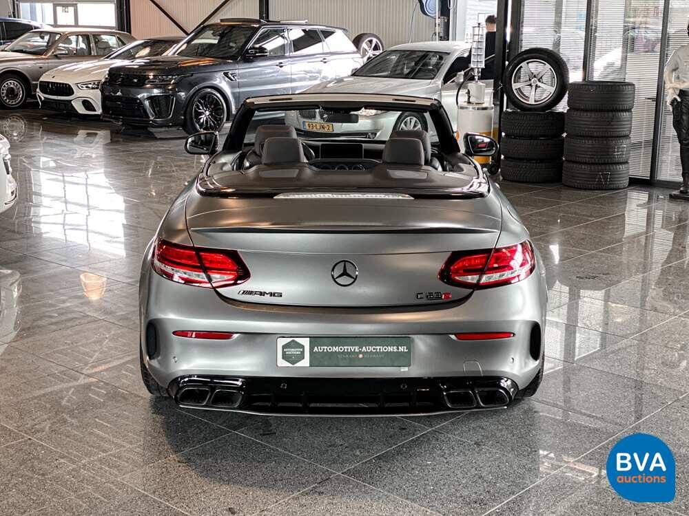 Mercedes-Benz C63s AMG 4.0 V8 Cabriolet C-klasse 510pk 2020 FACELIFT, K-129-DL