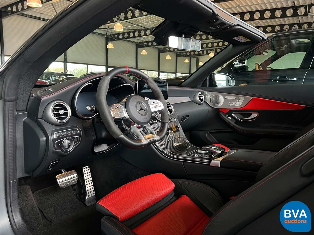 Mercedes-Benz C63s AMG 4.0 V8 Cabriolet C-klasse 510pk 2020 FACELIFT, K-129-DL