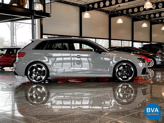 Audi RS3 Sportback 2.5TFSI Quattro 400pk 2018 FACELIFT Nardo-Grey