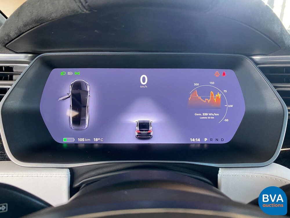 Tesla Model X 90D Base 6persoons 429pk 2016 -Org. NL-, KV-944-Z