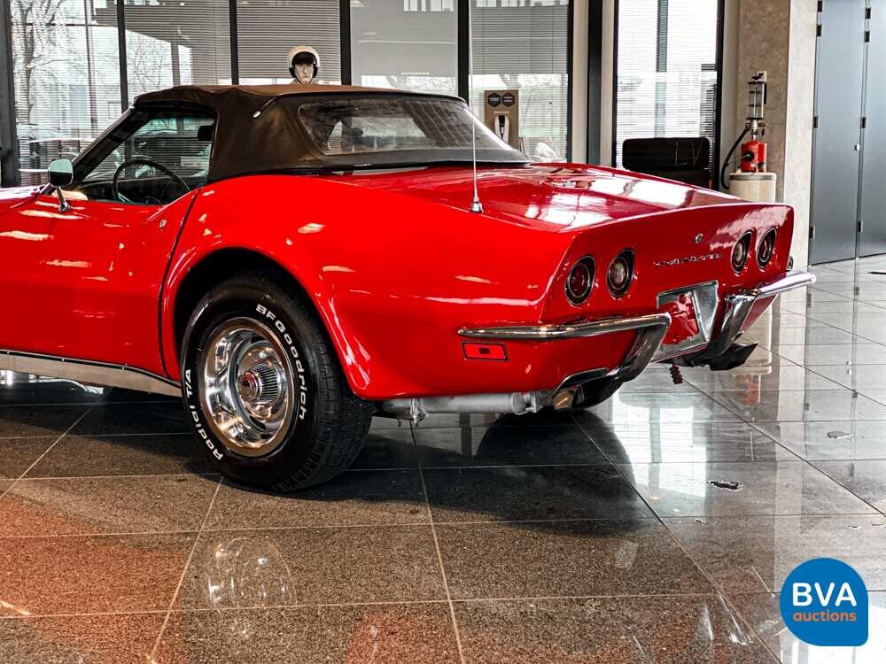 Chevrolet Corvette C3 Cabrio Chrome Bumper 210pk 1970