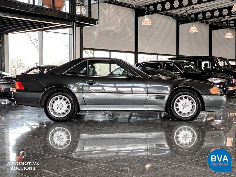 Mercedes-Benz SL600 V12 SL-klasse Cabrio 394pk 1994, K-595-NZ