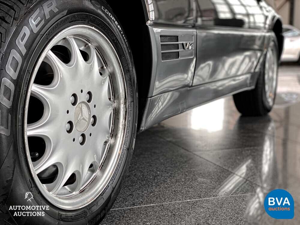 Mercedes-Benz SL600 V12 SL-klasse Cabrio 394pk 1994, K-595-NZ