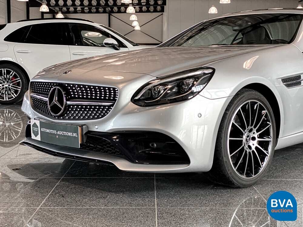 Mercedes-Benz SLC180 Roadster AMG Night Pakket Cabriolet 156pk 2018 -Org. NL-, RT-742-H