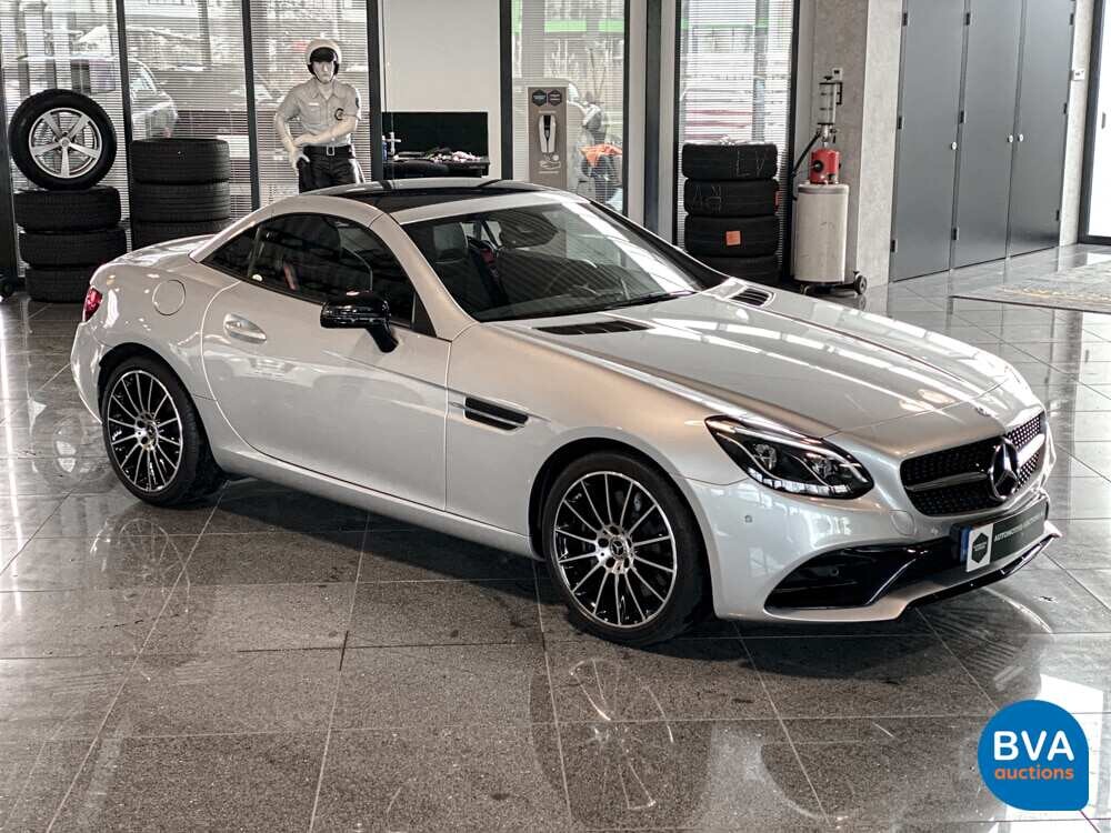 Mercedes-Benz SLC180 Roadster AMG Night Pakket Cabriolet 156pk 2018 -Org. NL-, RT-742-H