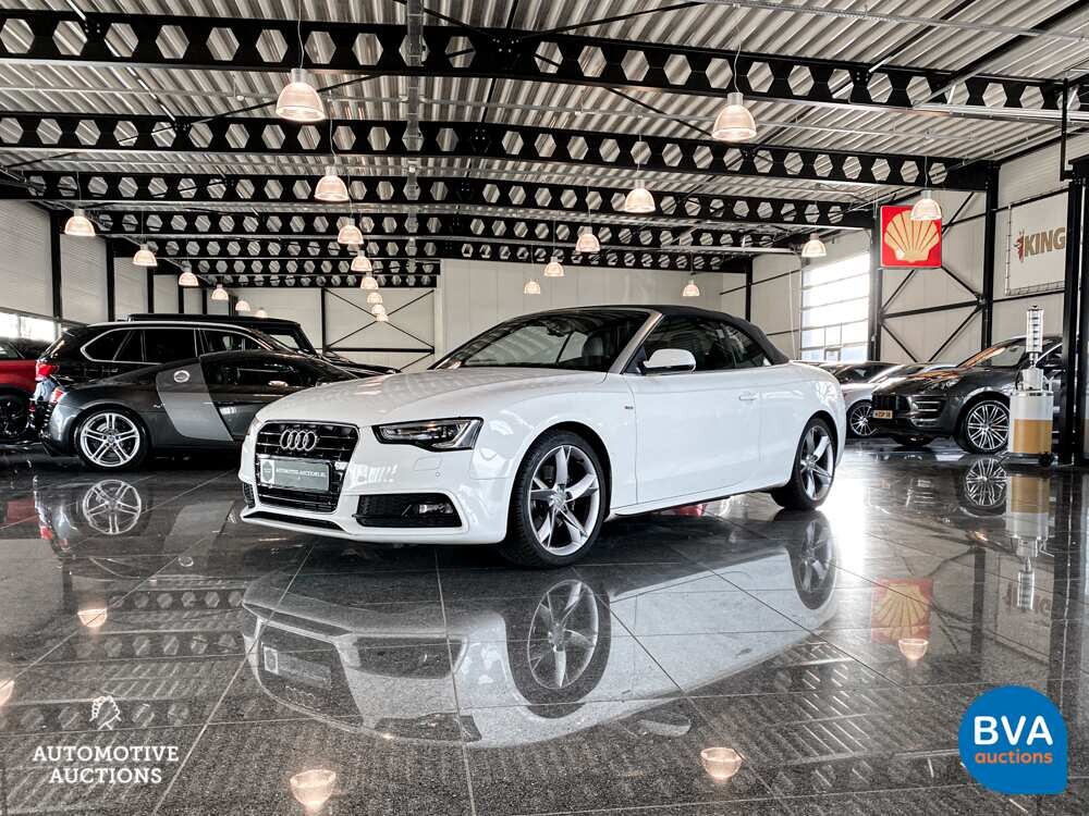 Audi A5 Cabriolet 2.0 TFSI S-Line 224pk 2014, GK-588-R