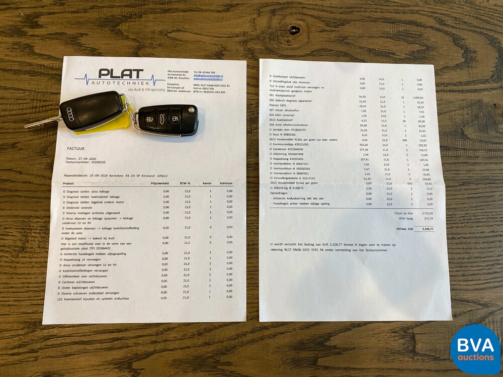 Audi R8 4.2 V8 FSI Quattro 420pk 2008 R-Tronic -Org. NL-, 93-ZD-SP