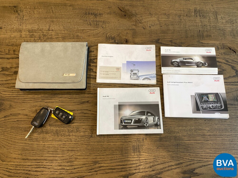 Audi R8 4.2 V8 FSI Quattro 420pk 2008 R-Tronic -Org. NL-, 93-ZD-SP