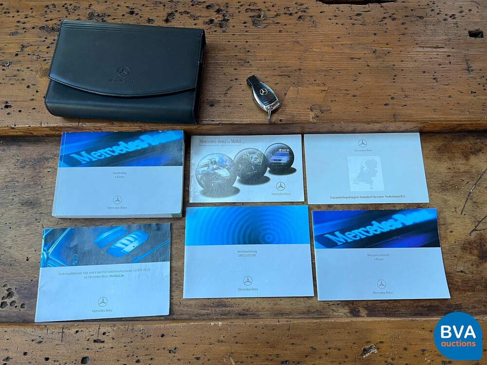Mercedes-Benz S500 Lang 387pk S-Klasse W221 2005 -Org. NL-, 79-RT-VG