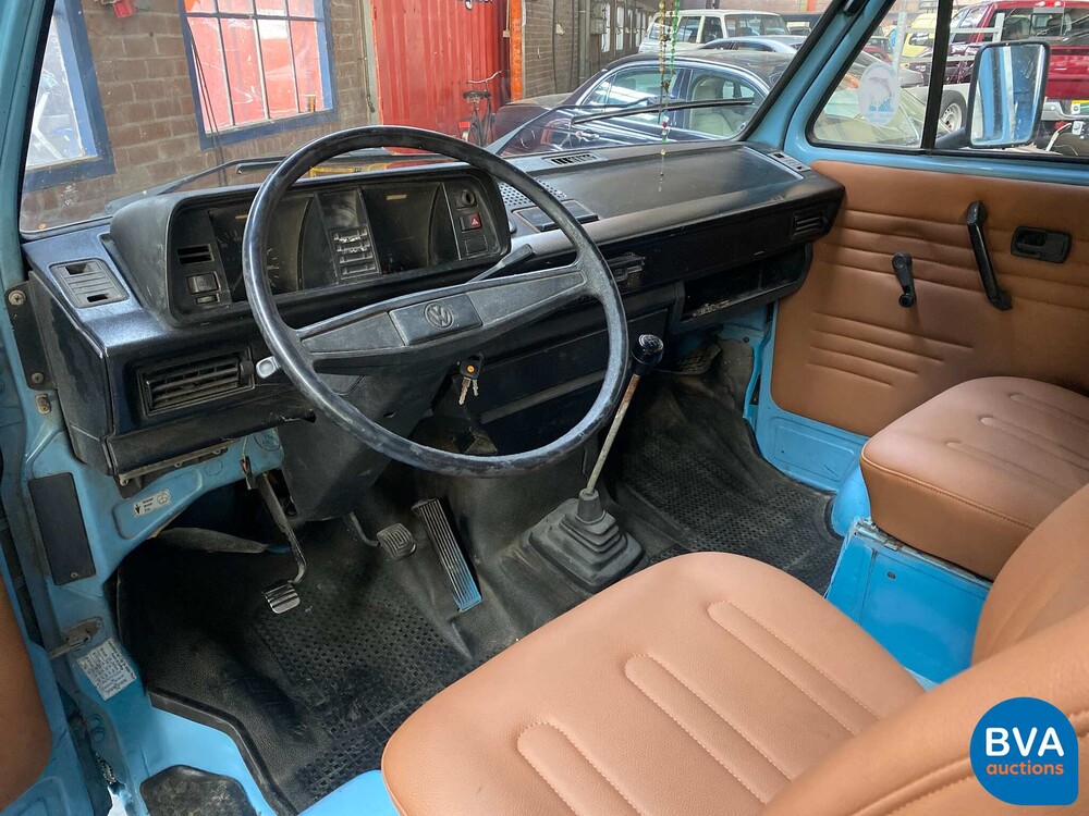 Volkswagen T3 Doka 60pk Transporter Laadbak 1981