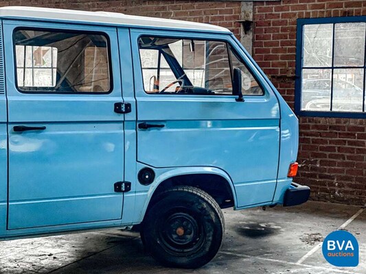 Volkswagen T3 Doka 60pk Transporter Flatbed 1981.