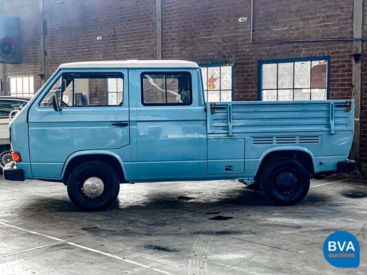 Volkswagen T3 Doka 60pk Transporter Flatbed 1981.