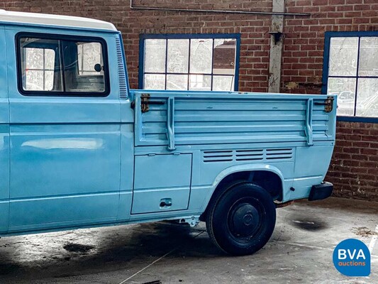 Volkswagen T3 Doka 60pk Transporter Flatbed 1981.