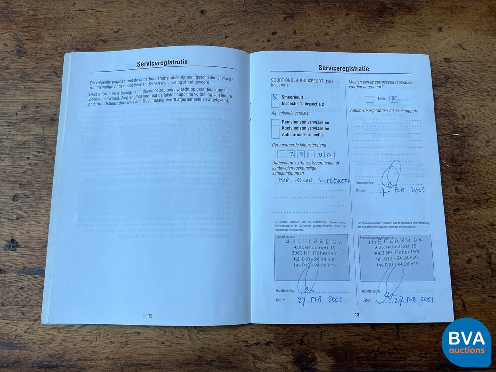 Land Rover Range Rover Vogue 4.4 V8 286pk 2002 -Org. NL-, 11-JN-TJ