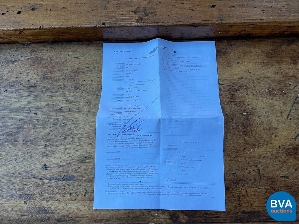 Mercedes-Benz 380SE S-Klasse 204pk W126 1980, SL-21-JN